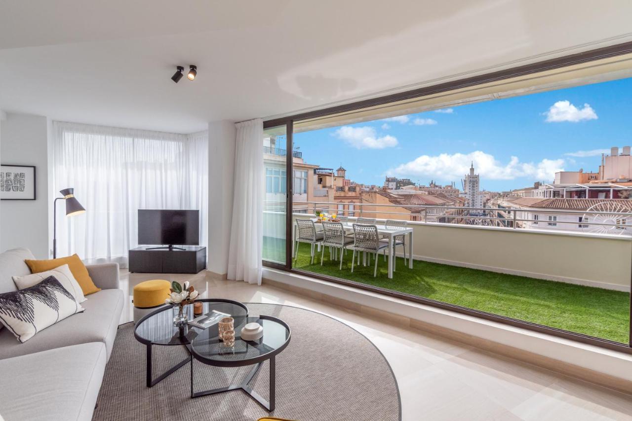 Exclusive Penthouse & Terrace By Ele Apartments มาลากา ภายนอก รูปภาพ